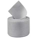 Shell Grey Grosgrain Ribbon
