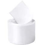 White Double Face Satin Ribbon