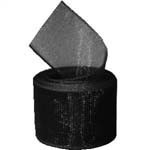 Black Organza Ribbon