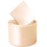 Nude Single Face Satin Ribbon
