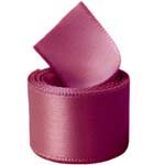 Rosewood Double Face Satin Ribbon