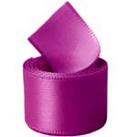 Magenta Single Face Satin Ribbon