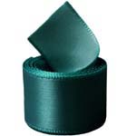 Teal Single Face Satin Ribbon