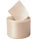 Cream Double Face Satin Ribbon