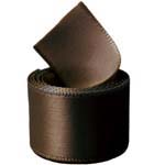 Brown Single Face Satin Ribbon