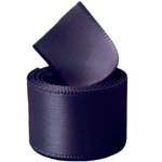 Aubergine Single Face Satin Ribbon