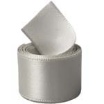 Sand Single Face Satin Ribbon