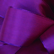 Eggplant Wired Premium Grosgrain Ribbon