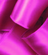 Fuchsia Wired Premium Satin Ribbon