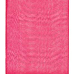Fuchsia Wired Organza Ribbon