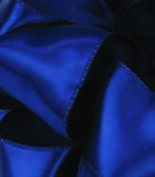 Light Navy Wired Premium Satin Ribbon
