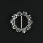 Rhinestone Buckle Small Circle