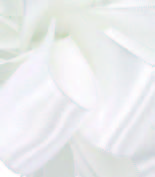 White Wired Premium Satin Ribbon
