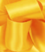 Yellow Chiffon Wired Premium Satin Ribbon