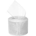 Shell Grey Organza Ribbon