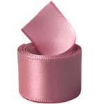 Dusty Rose Double Face Satin Ribbon