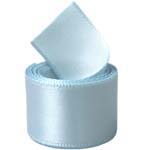Light Blue Single Face Satin Ribbon