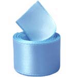 Blue Mist Single Face Satin Ribbon
