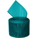 Teal Organza Ribbon