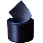 Navy Double Face Satin Ribbon