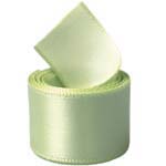 Lime Juice Single Face Satin Ribbon