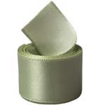 Spring Moss Single Face Satin Ribbon