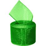 Emerald Organza Ribbon