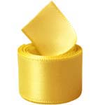 Daffodil Single Face Satin Ribbon