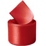 Pomegranate Single Face Satin Ribbon