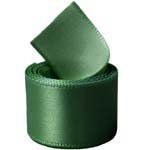 Green Single Face Satin Ribbon
