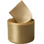 Hazel Nut Single Face Satin Ribbon