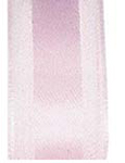 Powder Pink Satin Center Organza Ribbon