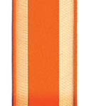 Torrid Orange Satin Center Organza Ribbon