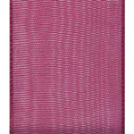 Burgundy Wired Organza Ribbon
