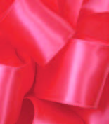 Coral Wired Premium Satin Ribbon