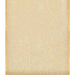 Gold Wired Organza Ribbon