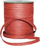 Red Paper Raffia Ribbon