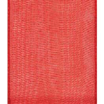 Red Wired Organza Ribbon