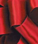 Red Wired Premium Satin Ribbon