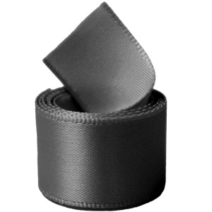 pewter satin ribbon
