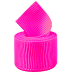 Neon Hot Pink Grosgrain Ribbon