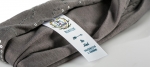 Pre-Cut Soft Coated Nylon MultiColor Printed Garment Labels
